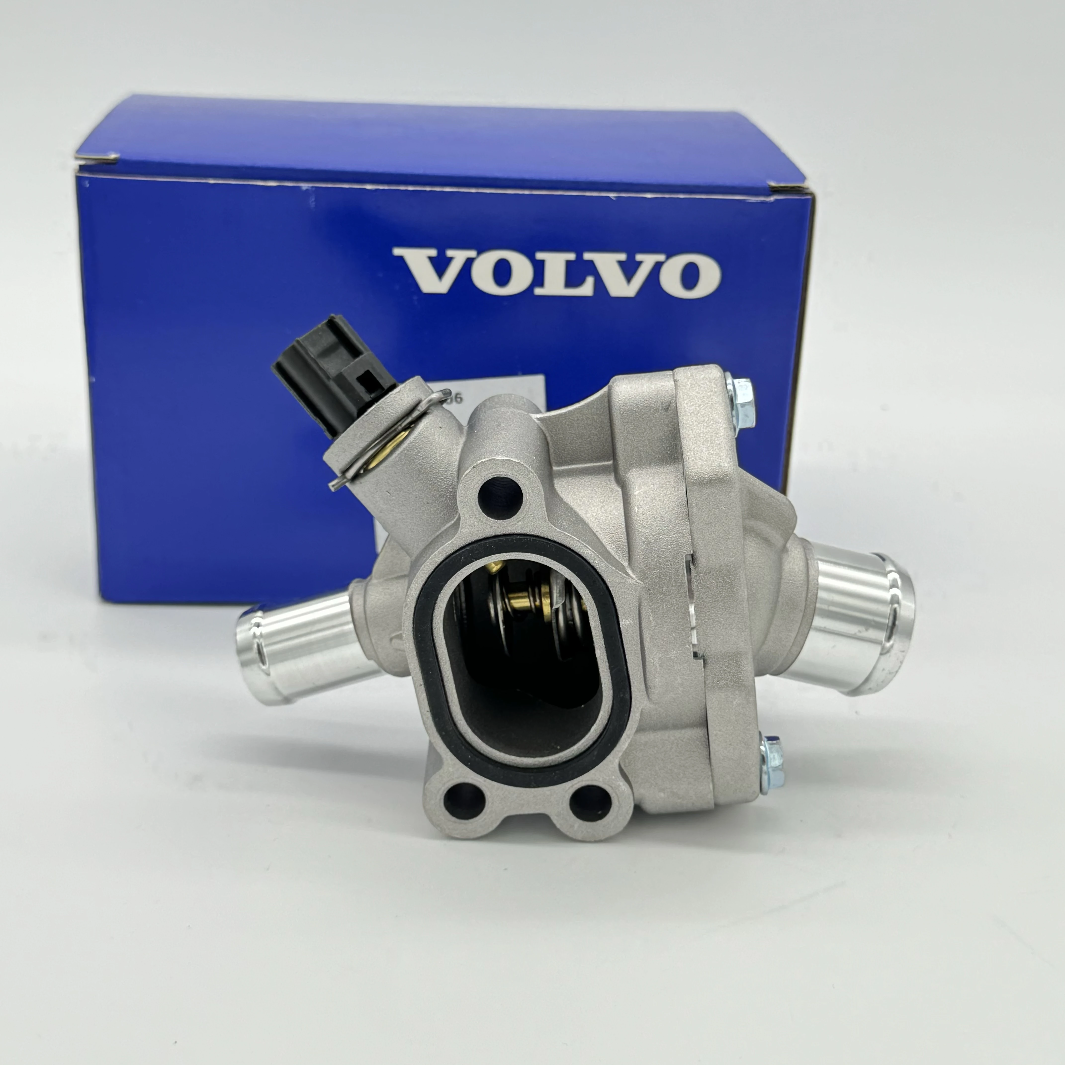 31319606 Volvo C30 C70 S40 S60 S80 V40 V60 Automatic Cooling System Thermostat Assembly (Aluminum) 31319606