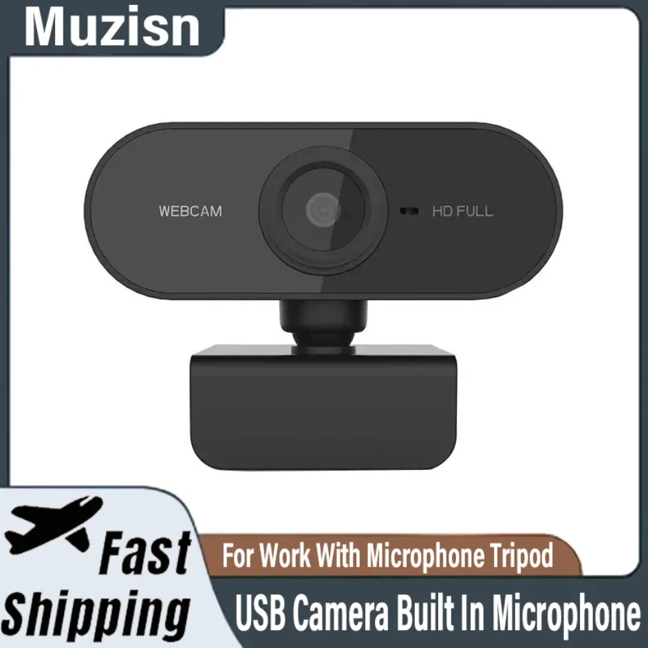 

Для работы с микрофоном Камера-штатив 1080P HD Компьютер HD USB-камера Встроенный микрофон USB Сетевая камера Веб-камера