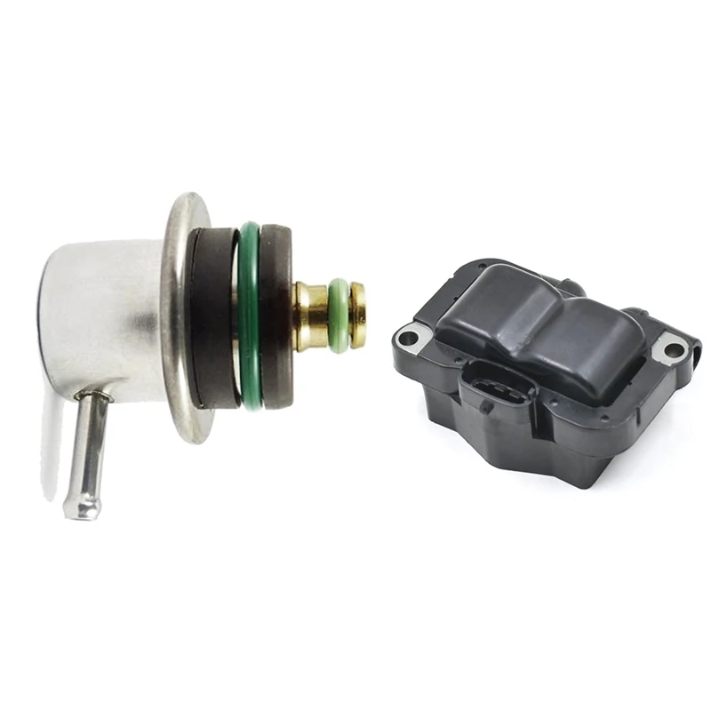 1 Pcs Fuel Pressure Regulator & 1 Pcs Ignition Coil