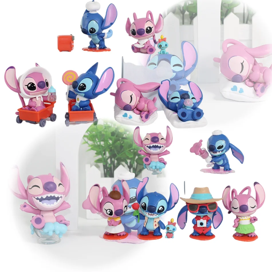 Новая швейная слепая коробка, серия «Играть и дату», мультяшное аниме, украшение для комнаты, модель куклы, экшн-персонаж, игрушка, подарок на день рождения