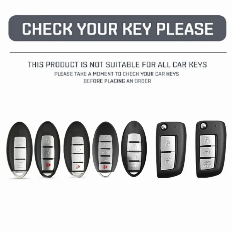 Fashion Leather Car Key Cover Case for Nissan Sheath Leaf Micra K12 Note Patrol Qashqai J11 J10 Tiida Versa XTrail T32 Infiniti