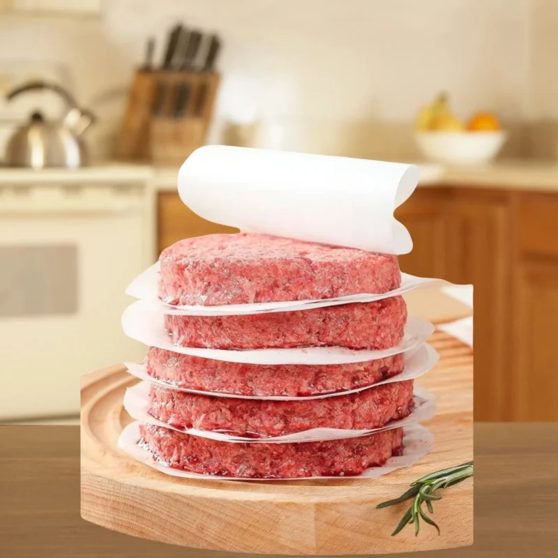 ماكينة همبرغر بالضغط اليدوي، ماكينة صنع باتيه همبرغر منزلية صغيرة، سمك سبائك الألومنيوم قابل للتعديل، قالب ضغط اللحوم