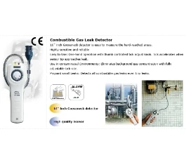 GD-3300 Highly sensitive reliable LEL Methane Combustible CH4 Gas Leak Detector Gas Tester with Alarmss function