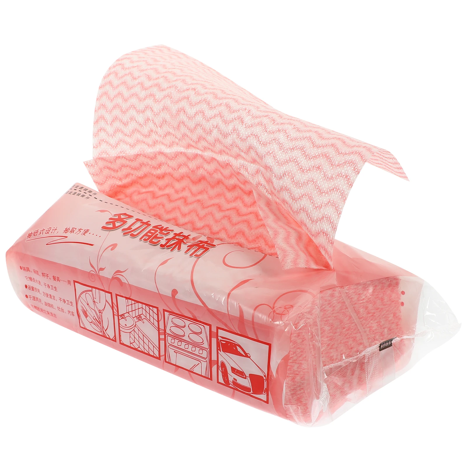 

80 Pcs Non woven Dish Towel High Water Absorbency Reusable Cleaning Cloth Kitchen Wipes Strong Decontamination Easy Use