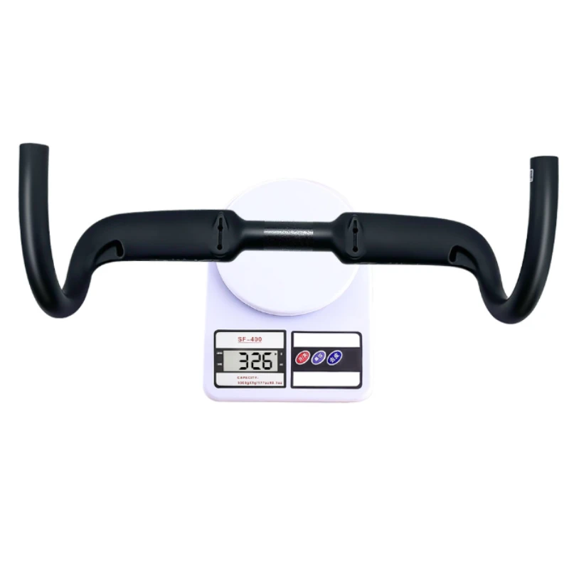 BUCKLOS T700 Carbon-Rennradlenker mit Vollinterner Kabelführung, 31,8mm, Ultraleichter Lenker, Fahrradzubehör – Detail 6