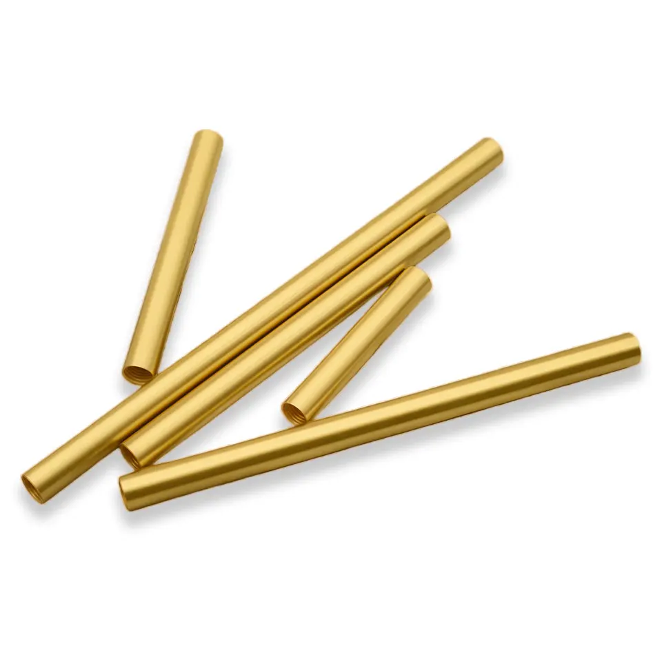 16 مللي متر قطر جميع مصابيح أرضية نحاسية مع الأسنان الداخلية M14 جوفاء أنبوب الجدول مصباح تحديد قضيب تمديد تجميعها تجهيزات الإضاءة #2