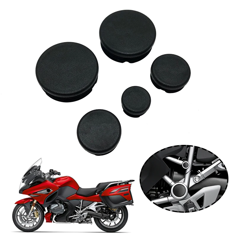 

For BMW R1200RT R1250RT Frame Hole Cover Caps Plug Decorative Frame Cap Set R1200 RT R1250 RT R 1250RT 2014-2023 2022 Motorcycle