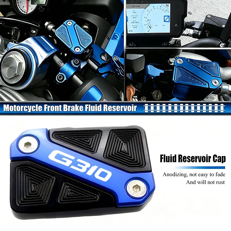 Fit For G310GS G 310 GS G 310GS 2018-2022 G310R G 310 R G 310R 2017-2022 Front Brake Fluid Reservoir Cap Cover