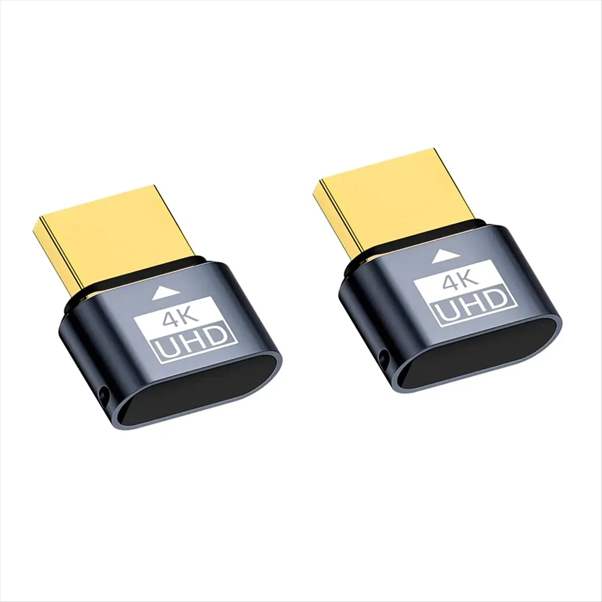 ABGN 2Pcs -Compatible Dummy Plug 4K HDR Virtual Monitor EDID Headless Ghost Emulator Support 4k 60Hz 1080 120Hz B