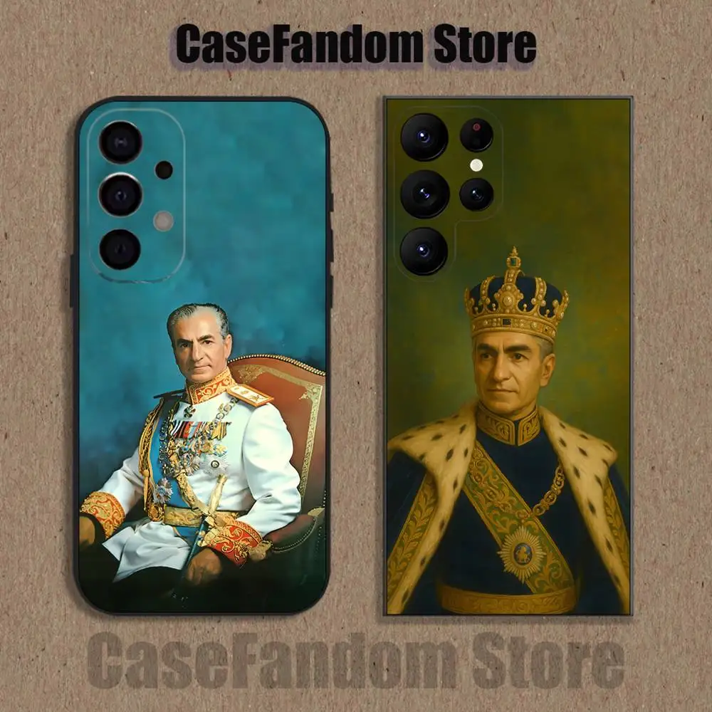 

Mohammad Reza Pahlavi Iran For Samsung Phone Case S26,S25,S24,S21,S22,S23,S30,Ultra,S20,Plus,Fe,Lite,5G Black Cover