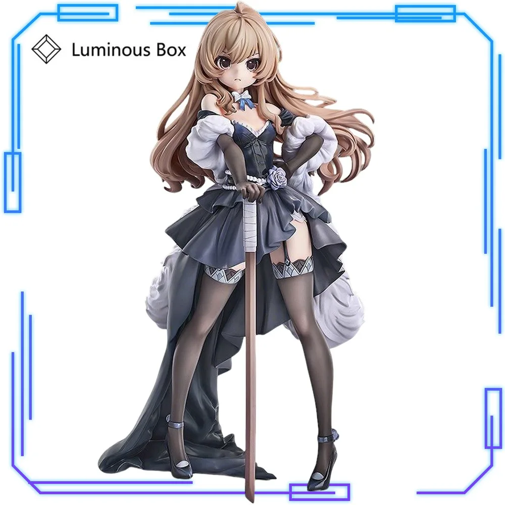In Stock Luminous Box Original Genuine Toradora! Aisaka Taiga 1/7 Dress Ver. 23cm Anime Girl Collections Model Toy Figures Gift
