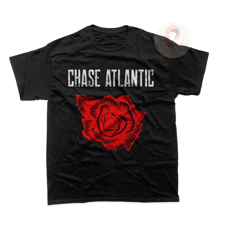 Chase Atlantic Unisex Logo T-Shirt - Beauty In Death Album Tee - Music Band Graphic Shirt - Printed Music Merch For Gift