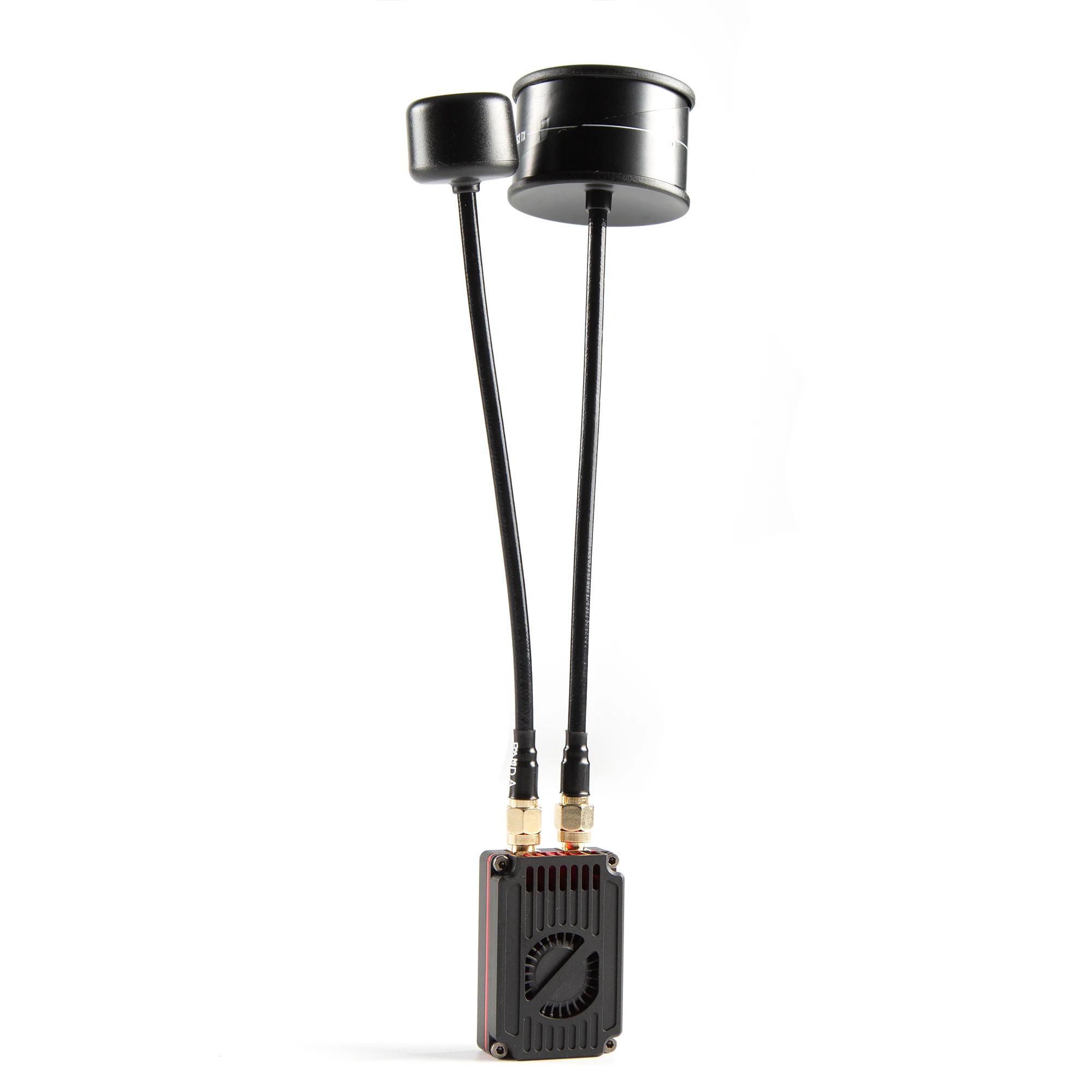 RUSHFPV 1.3G/3.3G DUAL BAND 4W VTX z anteną SMA, 32-kanałowy moduł nadajnika DC 7-30V do quadrocopterów/drone'ów FPV dalekiego zasięgu