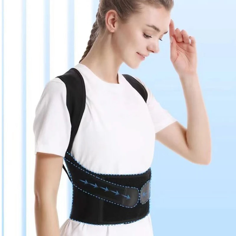 S/M/L/XL Adjustable Back Posture Corrector Belt Women Men Prevent Slouching Relieve Pain Posture Corrector