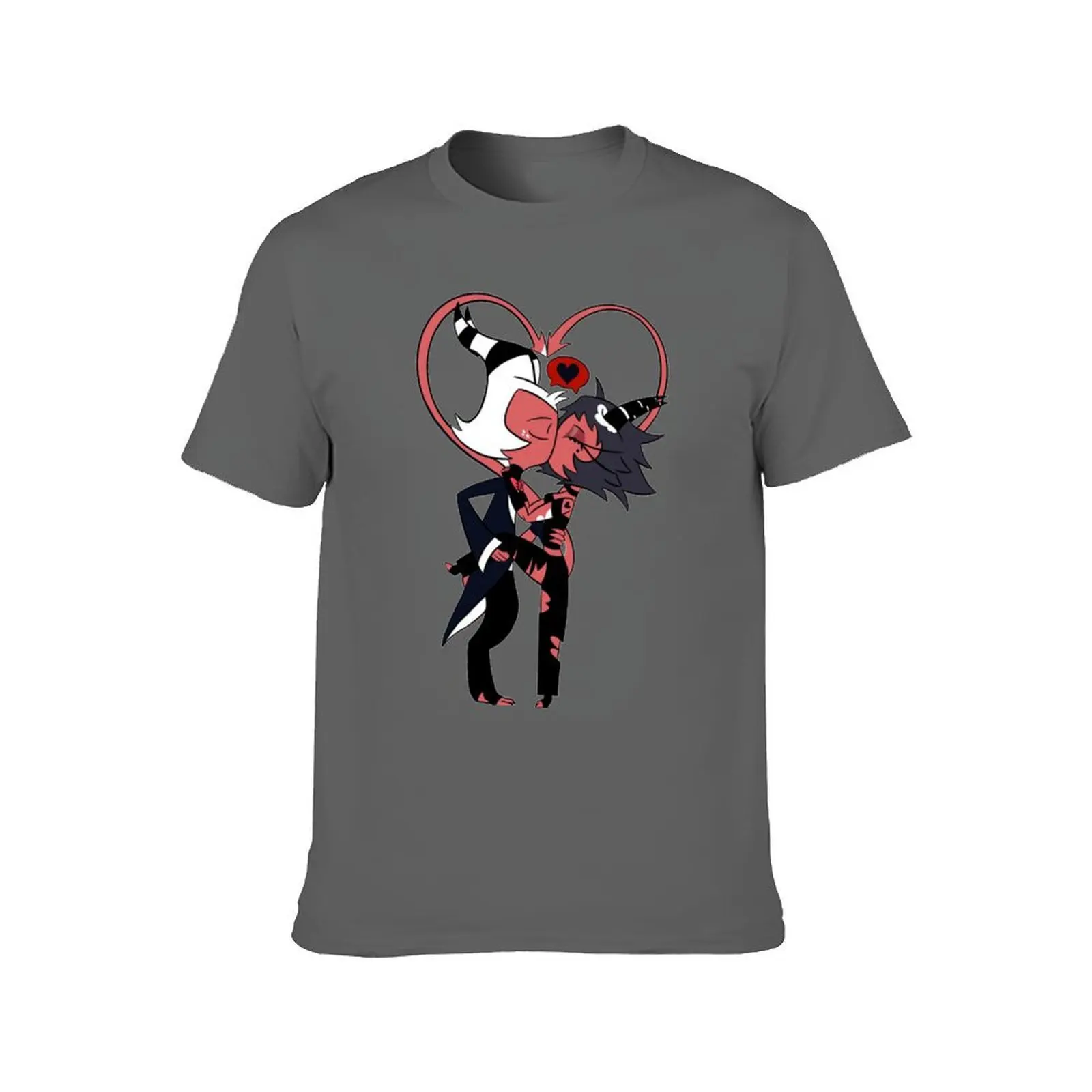 Moxxie and Millie - Helluva Boss T-Shirt sports fans shirts graphic Louboutins anime shirt black t shirts for men