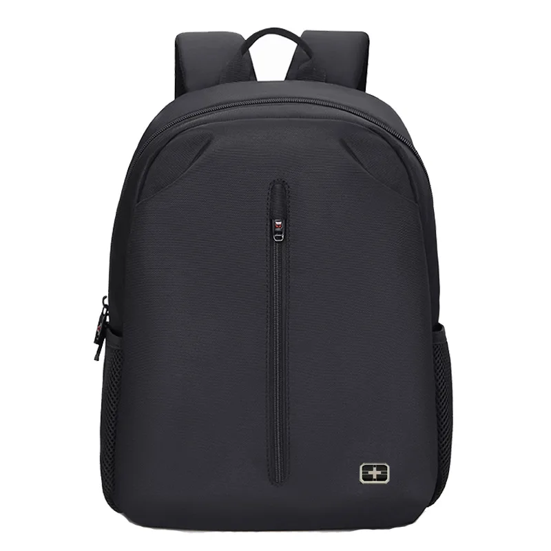 

Мужской рюкзак в швейцарском стиле, водонепроницаемая, устойчивая к царапинам школьная сумка, складная спортивная дорожная сумка, повседневная сумка для ноутбука, черный, синий