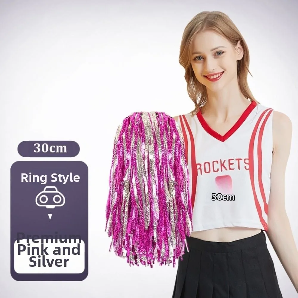 جديد 30 سنتيمتر لعبة بوم بومس متعدد الألوان PET رخيصة العملي التشجيع تأتي على الدعائم الهتاف الكرة الرقص حفلة موسيقية ديكور #2