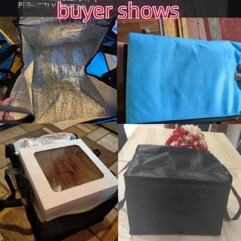 حقيبة توصيل كبيرة من Ubereats، حقيبة غداء معزولة 	   حقيبة توصيل الطعام، حقيبة حرارية، صندوق طعام، حزمة غير منسوجة، نزهة السفر