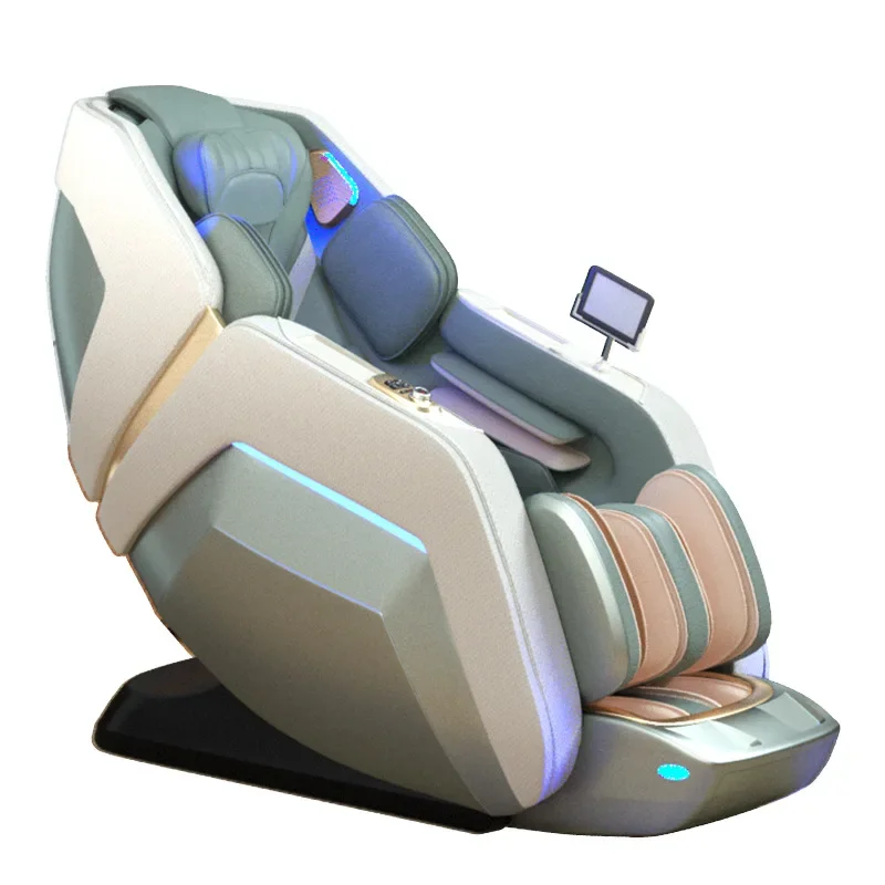 2023 Massage Chair 4d Sl Track Zero Gravity Sofa Shiatsu Roller Full Body Air Pressure Massage Armchair 4d Massage Chair