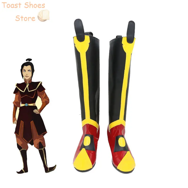 

Azula Cosplay Shoes Anime Cosplay PU Leather Shoes Halloween Carnival Boots Cosplay Props Costume Prop