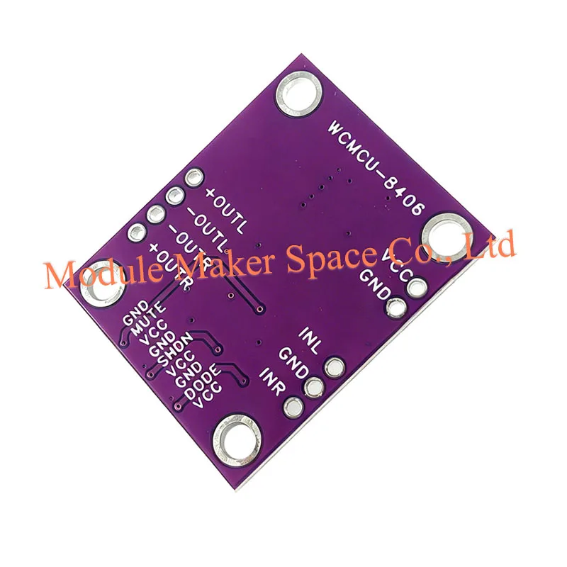 CJMCU-8406 PAM8406 No Interference Stereo Class D Audio Power Amplifier Module Development Board 3W/5W Output Low THD+N