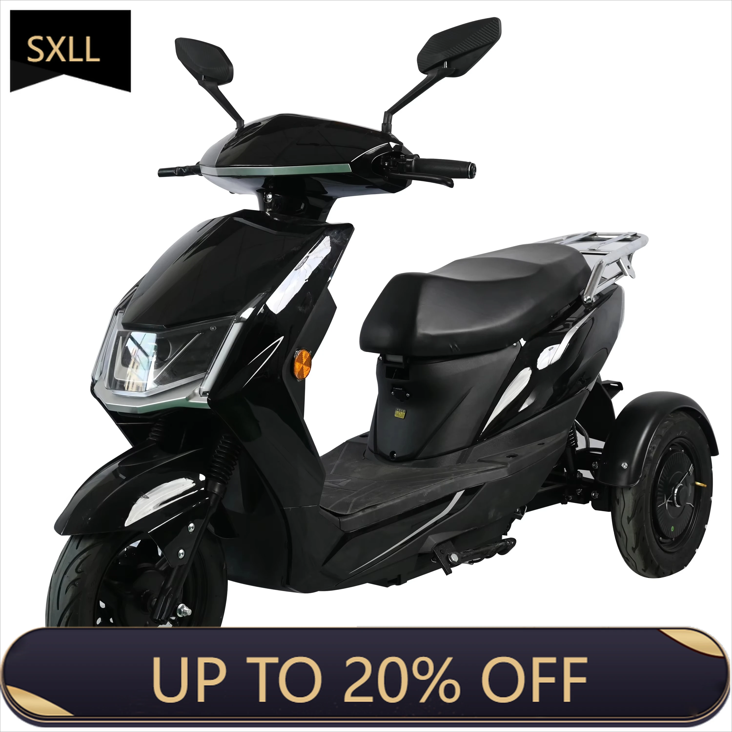 

SXLL Adult high-power safety 3-wheel electric motorcycle