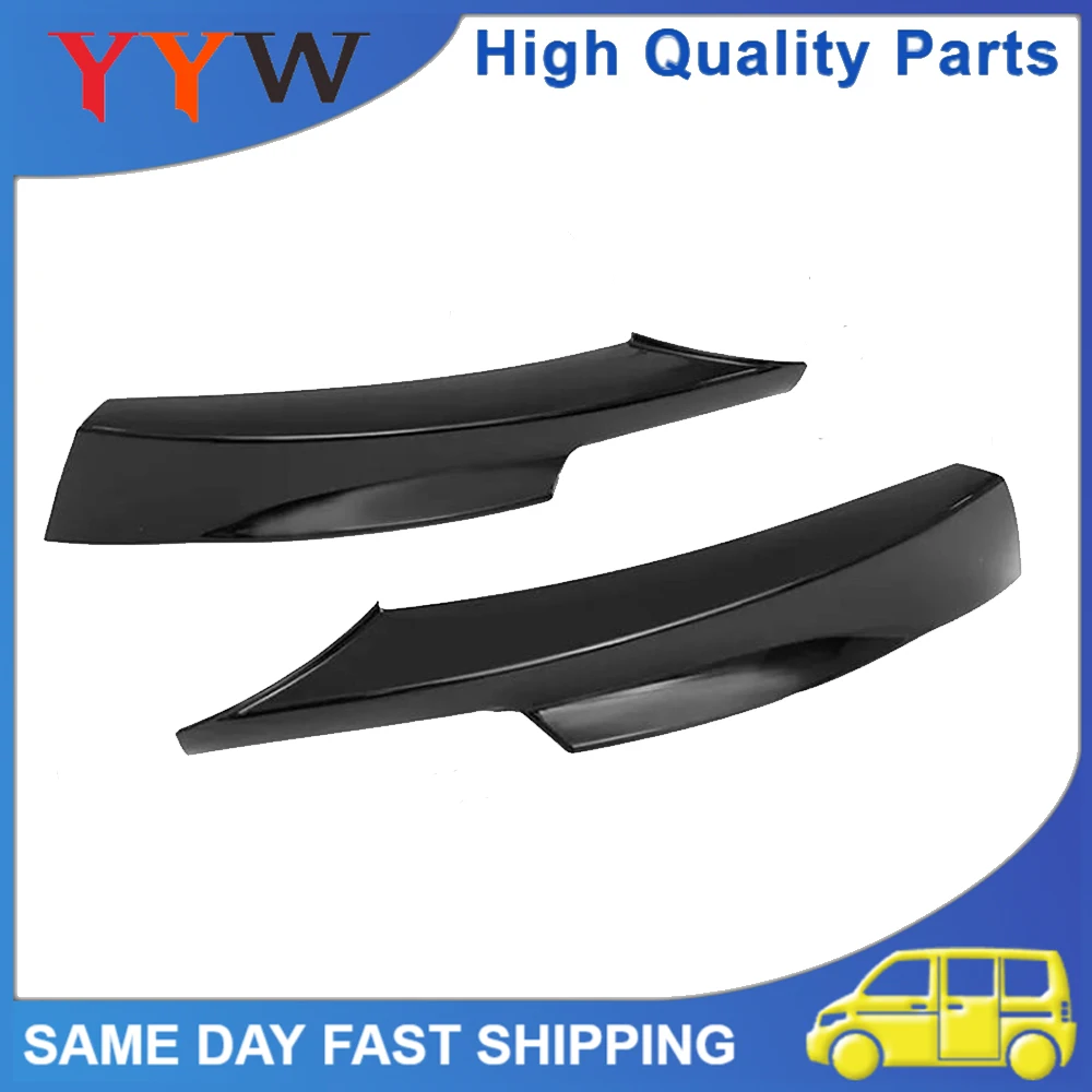 

1 Pair High Quality Car Front Bumper Side Splitter Gloss Black For BMW 3 Series E90 M-Tech LCI 2009-2012 Car Accessories