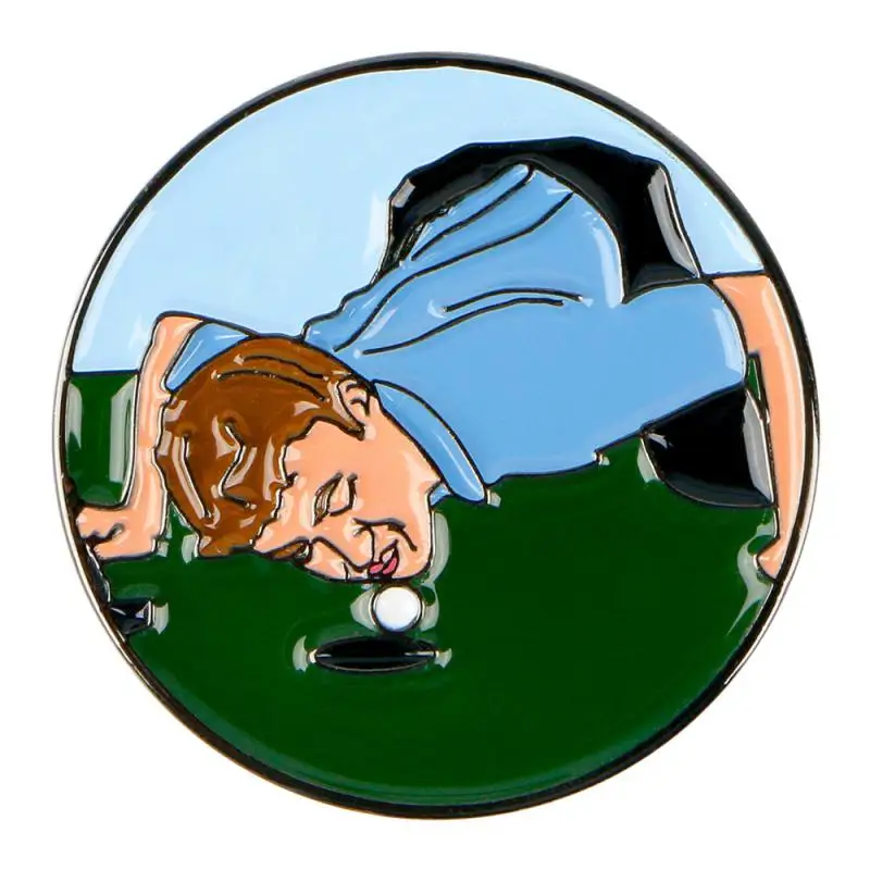 حامل علامات معدنية دائرية للعملات المعدنية ، قوة مغناطيسية قوية بيضاء ، مجموعة متنوعة من الخيارات الصلبة والمتينة ، ليس من السهل كسر مشبك القبعة ، 25