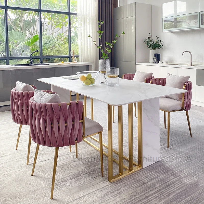 

Pink Nordic Sofa Chairs Living Room Relax Luxury Design Velvet Lounges Armchair Lounges Cadeira Gamer Room Furnitures MQ50CY