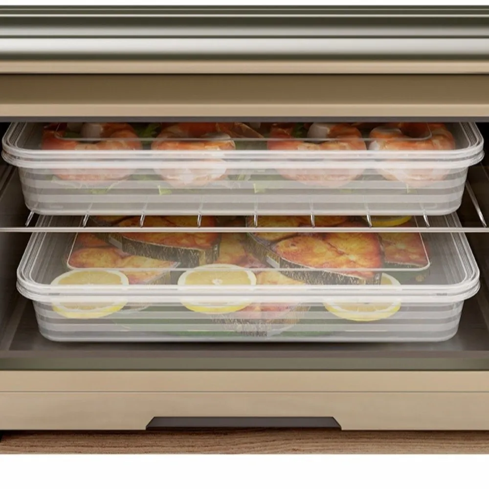 Transparent Dumpling Box with Lid portable Freezer Storage Box multi-functional Prevent cross-contamination of flavors