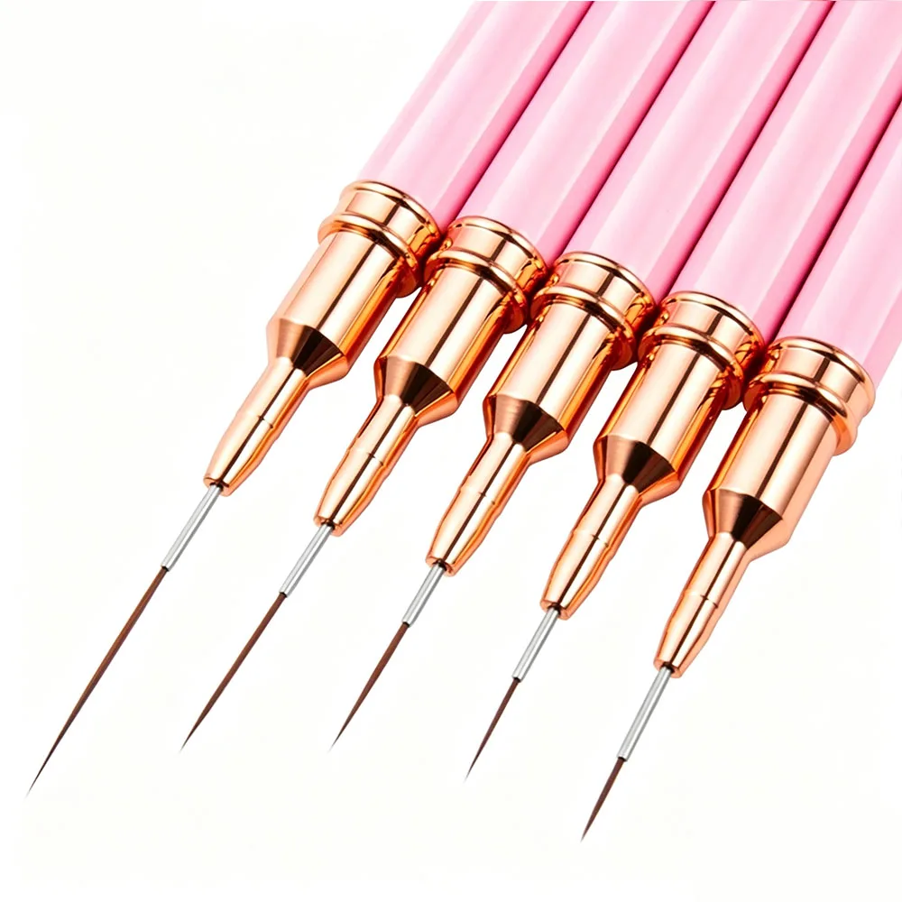 

5pcs/Set Professional Nail Brush Set for Manicure Pedicure Salon Nail Art Tools