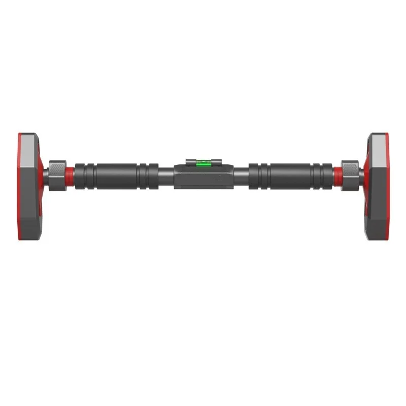 Home Use Single Pull-Up Bar Fitness Equipment with Children's Rings Steel No-Drill Wall Door Option for Indoor Exercise1