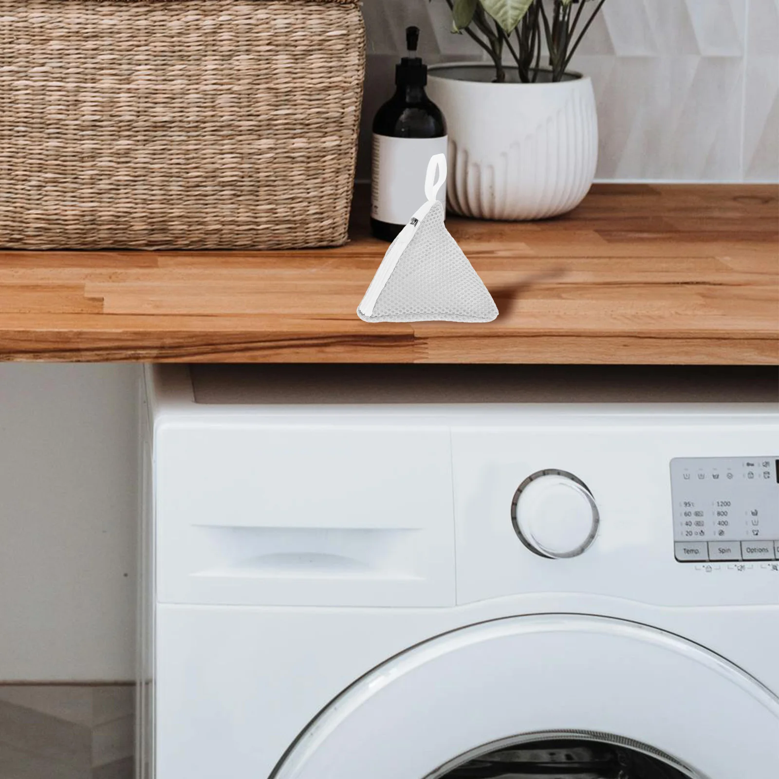 

3Pcs Mesh Laundry Bags for Delicates Washing Machine Safe - Bra Socks Underwear Organizer Travel Storage Wash Bag