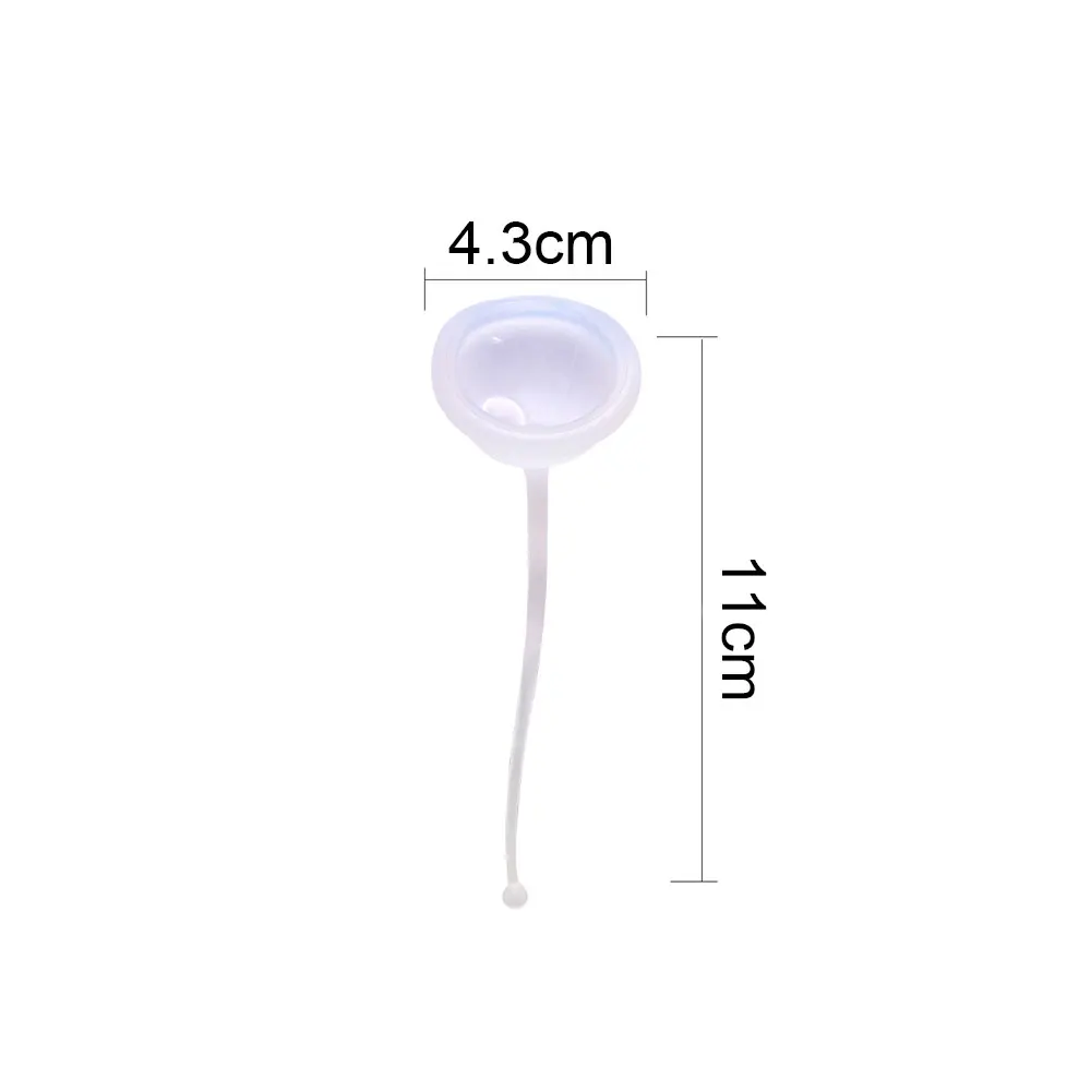 2pcs Reusable Silicone Fertility Conception Aid Cup Natural Sperm Holder Keep Sperm Close to Cervix Fertility Support Tool