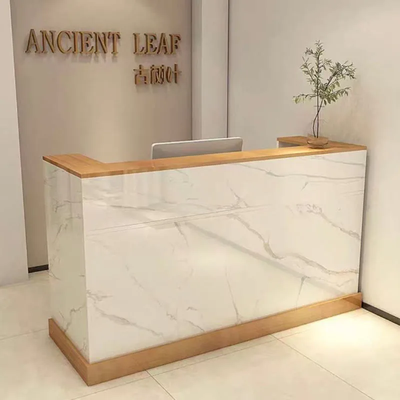

Hotel Beauty Reception Desks Modern Shop Bar Luxury Restaurant Display Design Reception Desks Company Mostrador Trendy Furniture