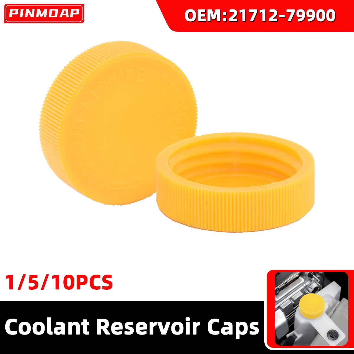 PINMOAP Windshield Washer Fluid Reservoir Cap L327-15-355 21712-79900 Is Suitable For Mazda 6 GG Mazda 5 Car Water Bottle Cap