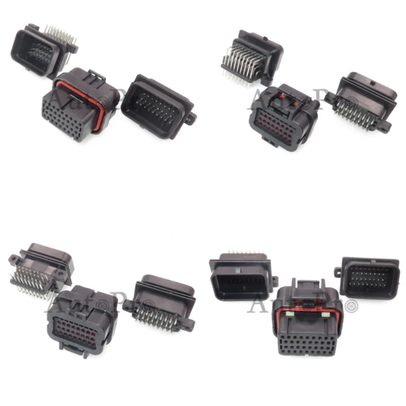 

1 Set 34 Hole 4-1437290-0 6437288-2 2-6447232-3 Auto Male Female Docking Sealed Socket AC Assembly PCB Plastic Housing Connector
