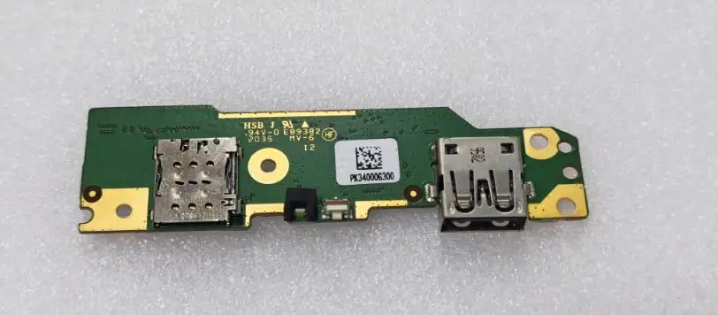 

ORIGINAL STOCK USB BOARD FOR LENOVO Flex 5G-14Q8CX05 POWER BUTTON SWITCH HS451 NS-D251