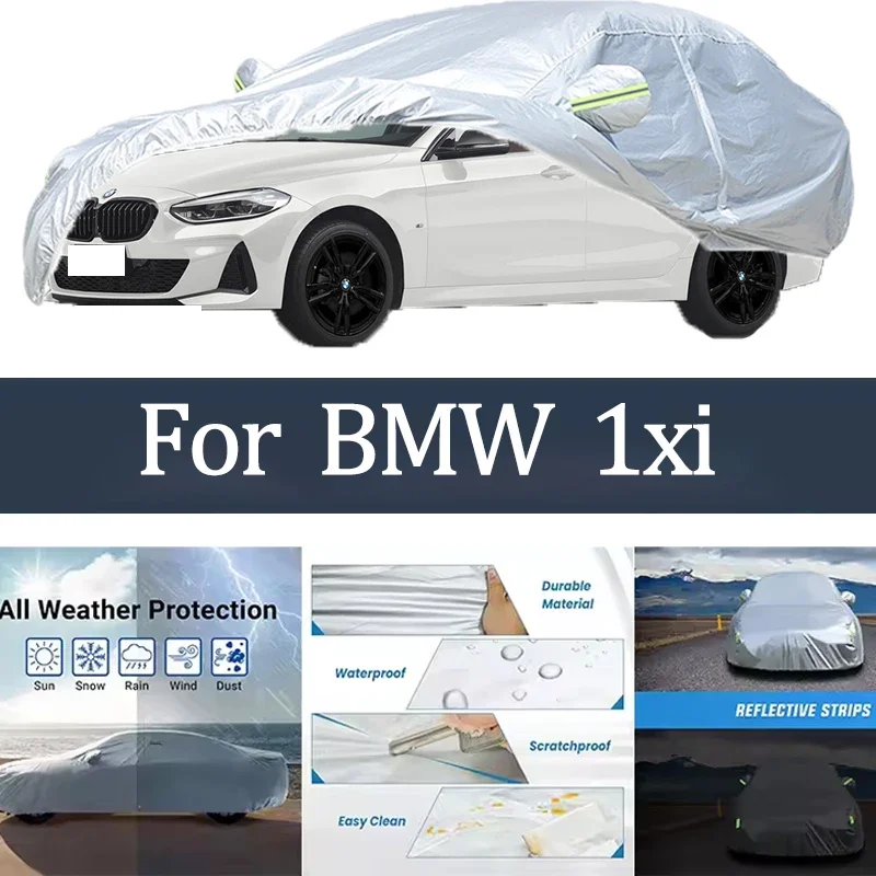 

For BMW 1xi Car Cover Outdoor Protection Covers Snow Sunshade Waterproof Dustproof Exterior UV Car Accessories Auto