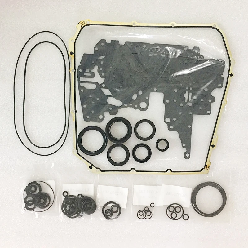 

DQ501 0B5 OB5 Transmission Clutch Seal Overhaul Kit Gasket Oil Seal Ring 01301A For AUDI Gearbox Repair Rebuild kit