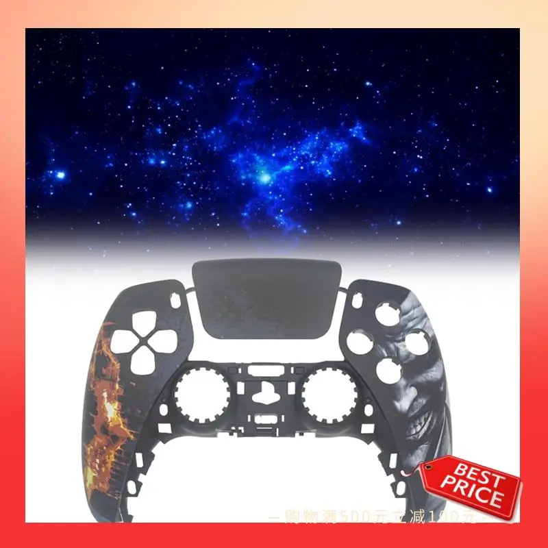 

ABNR For PS5 Elite Gamepad BDM-020 2Rd Generation Version Front Cover Gamepad Replacement Top Cover Replacement Refit Part