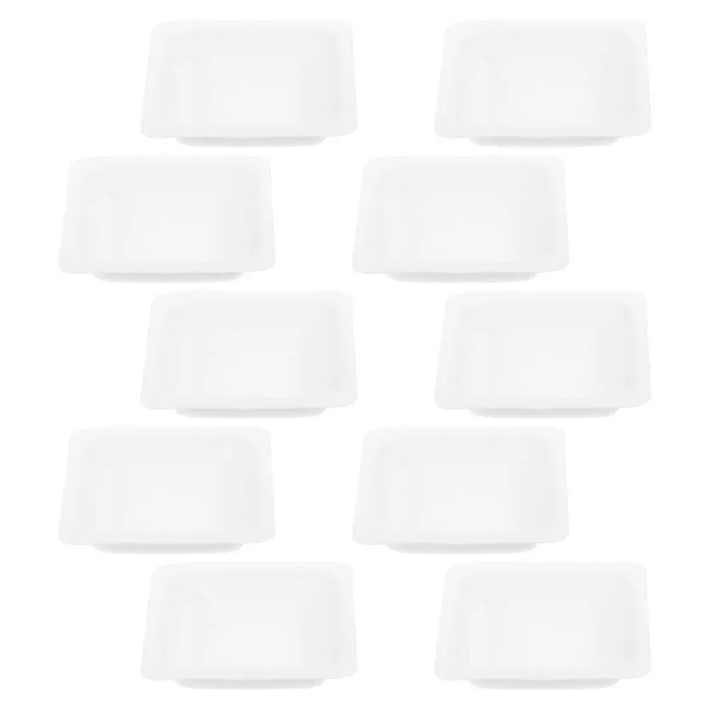 10Pcs Plastic Weigh Boats Precision Weighing Dishes for Laboratory Use Powder Liquid Measurement Epoxy Resin Mixing Scale Pan
