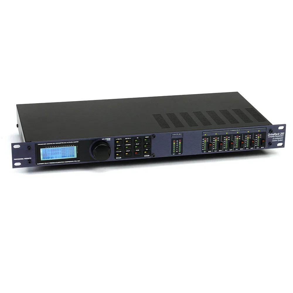 Wholesale good quality dbx DriveRack 260 2 x 6 Signal Processor for 2 x 6 Loudspeaker Management System with Display