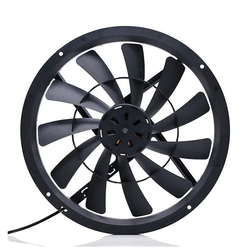 Cooling Fan Large Size 250mm 25cm DC 12V 1200 RPM 40DBA Molex 4D 250X30 mm High Air Flow PU Compute Pet Plant Exhaust Diffuser