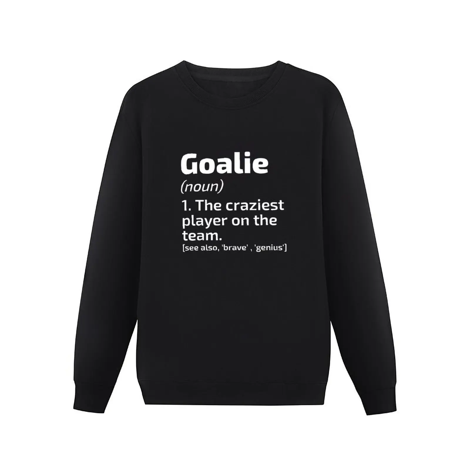 Goalie definition - Hockey Soccer Goalkeeper Pullover Hoodie anime clothing sweatshirts for men