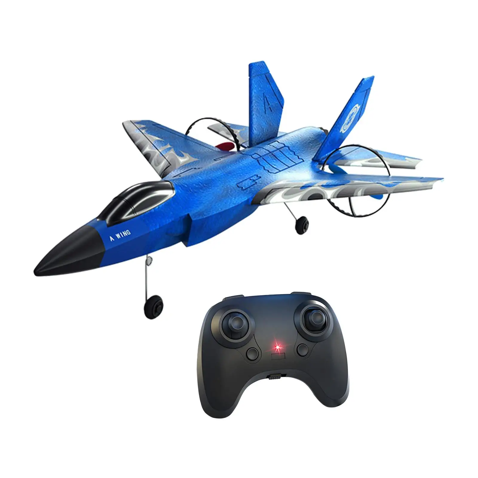 Controle remoto Fighter Jet Airplane para crianças, brinquedos Flighting ao ar livre, RC Plane, planador Aircraft, meninos e meninas, iniciantes, presente de espuma