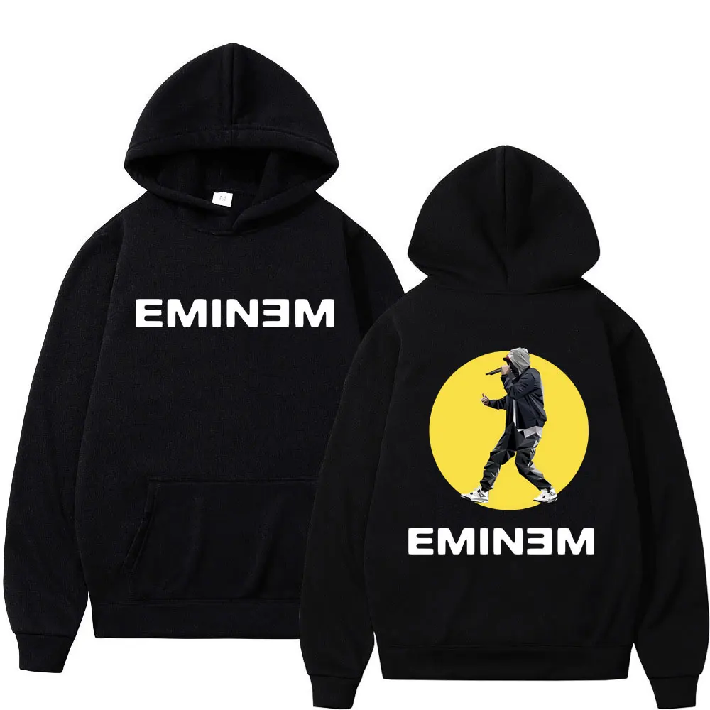 

Rapper Eminem Slim Shady Print Hoodies Men Women Hip Hop Hoody Oversized Sweatshirt Casual Autumn Winter Hoodie Streetwear Male