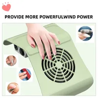 Colector de polvo de uñas de 80W con dos ventiladores, aspiradora, máquinas herramientas de manicura, herramienta de Arte de uñas de gran potencia, aspiradora de uñas