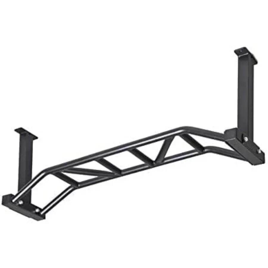 Ceiling Mounted Multi-Grip Chin Up Bar for Home Workouts Steel, Black Heavy-Duty, Space-Saving, Easy Installation