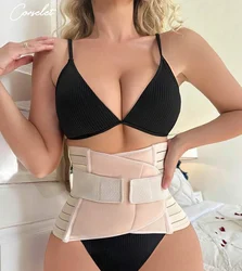 Opaska na brzuch poporodowa do cięcia cesarskiego gorset Waist Trainer urządzenie do modelowania sylwetki regenerację macierzyńską pas wyszczuplający żołądka Cs po operacji